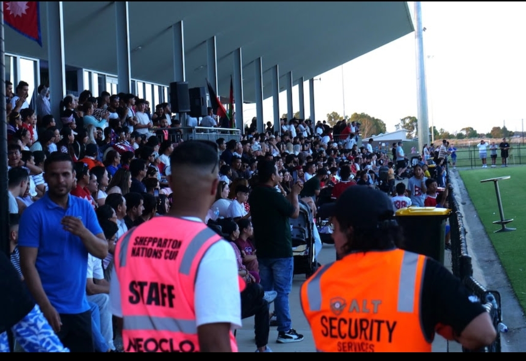 Crowd at an event